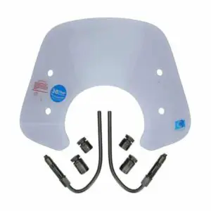 Windscherm Laag Smoke voor Vespa Primavera