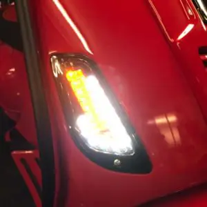 Power1 knipperlicht voor Vespa LX en S Smoke 24VE52 oranje knipperend