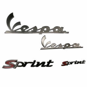 Vespa 4-delige Stickerset Vespa Sprint – Smoke