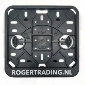 Kentekenplaat houder Roger Trading