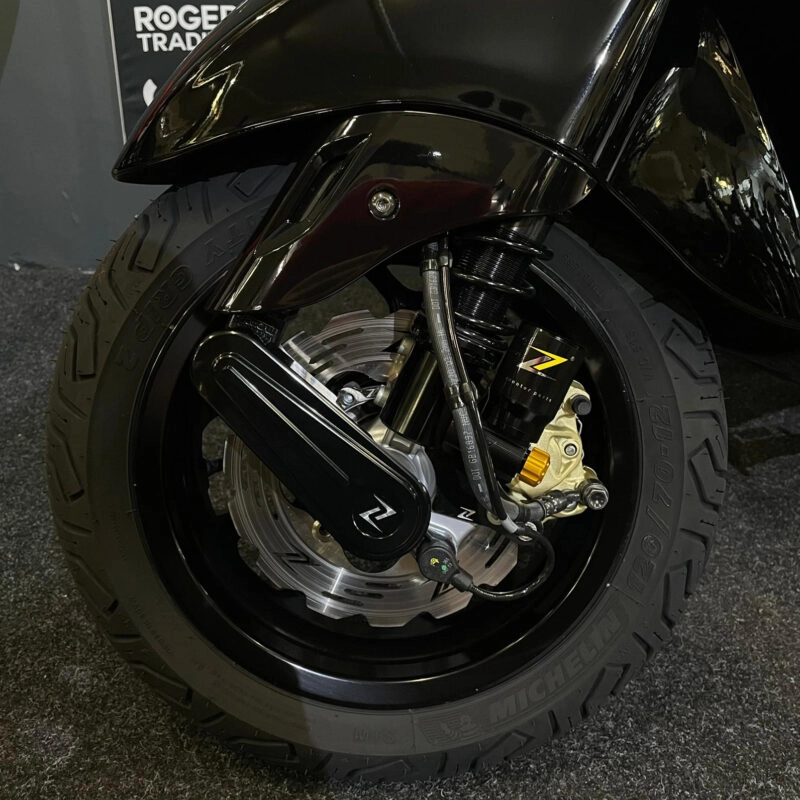 Bundel Zelioni Adapter Voorzijde Sprint / Primavera iGet modellen + Brembo Goldline 56472R Remklauw - Afbeelding 3