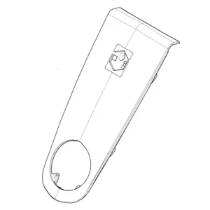 Originele Claxonneus - Vespa GTS modellen zonder ABS - 621143
